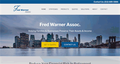 Desktop Screenshot of fredwarner.com